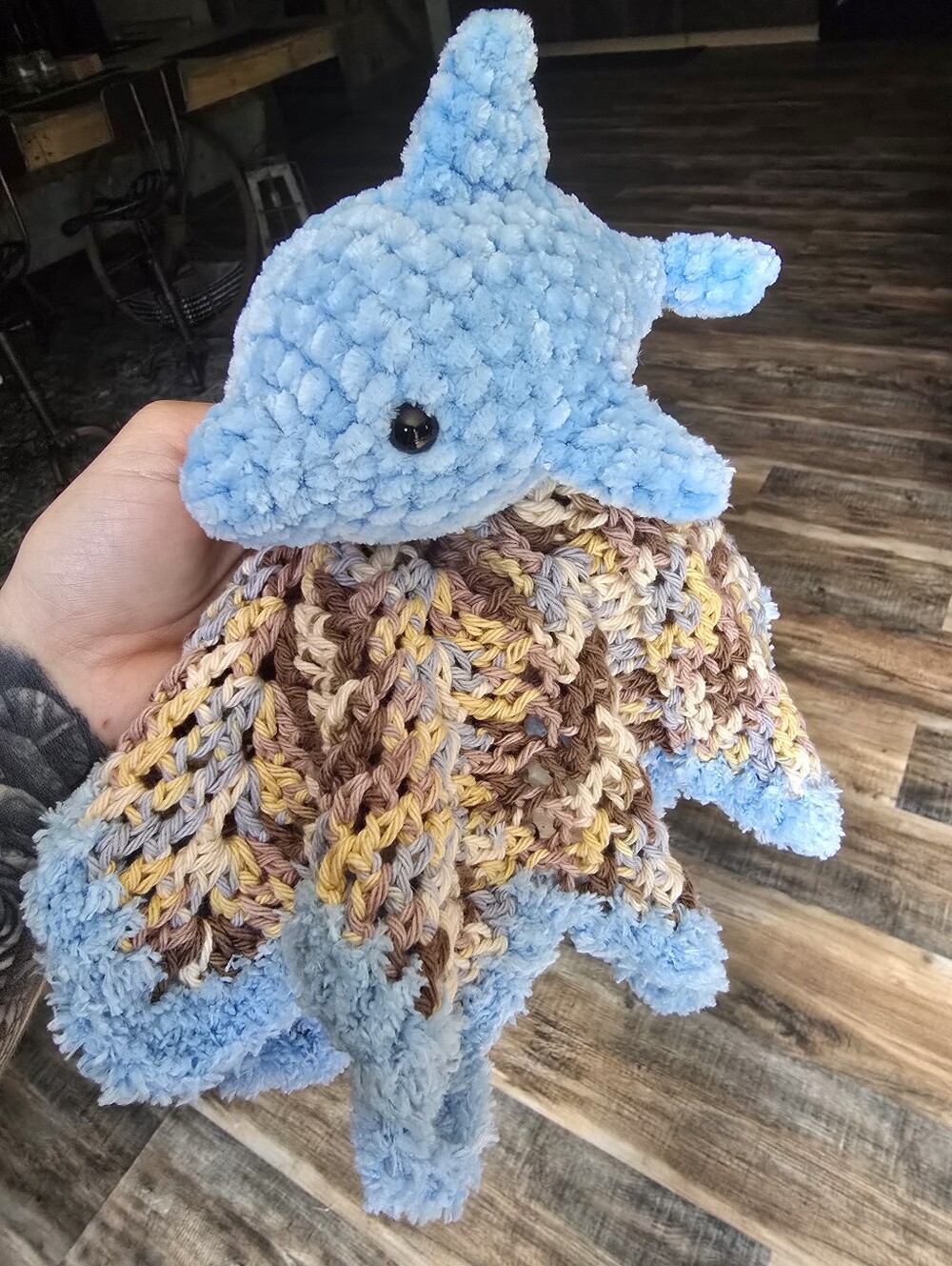 Dolphin Blanket Lovey